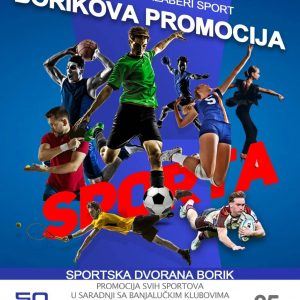 Придружите се: Борик представља 50 спортова у сарадњи са клубовима Бање Луке