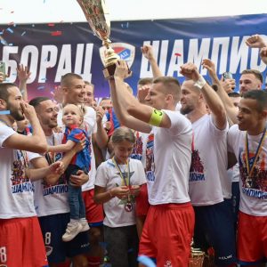 Великан из Платонове: Градоначелник честитао рођендан ФК „Борац“ Великан из Платонове: Градоначелник честитао рођендан ФК „Борац“