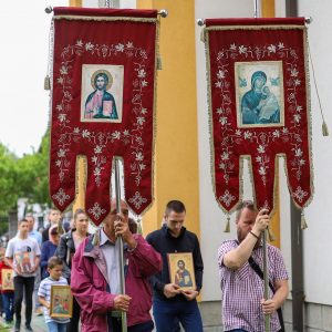 Представници Града на обиљежавању славе Храма Светог Платона Бањалучког у Врбањи Представници Града на обиљежавању славе Храма Светог Платона Бањалучког у Врбањи