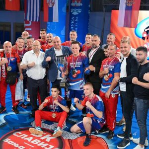 Боксерска лига Србије: Боксерски клуб „Славија“ је шампион, мечу присуствовао и градоначелник Боксерска лига Србије: Боксерски клуб „Славија“ је шампион, мечу присуствовао и градоначелник