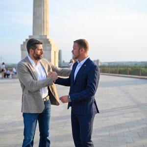 Сусрет са градоначелником Београда: Станивуковић се састао са Александром Шапићем