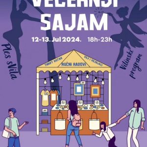 На крову Дома омладине: Вечерњи бајковити сајам 12. и 13. јула На крову Дома омладине: Вечерњи бајковити сајам 12. и 13. јула