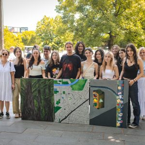 У склопу „Тротоарта“: У Парку „Петар Кочић“ одржана занимљива сликарска радионица