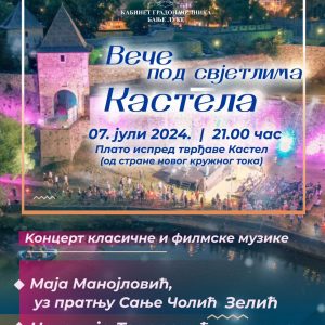 Вече под свјетлима Кастела у недјељу: Након више од пет вијекова тврђава у пуном сјају, будите дио историјског тренутка Вече под свјетлима Кастела у недјељу: Након више од пет вијекова тврђава у пуном сјају, будите дио историјског тренутка