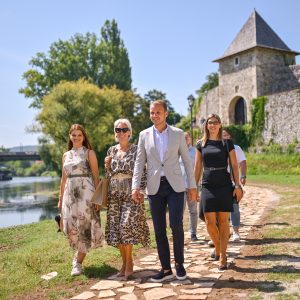 Нова слика Бање Луке: Градоначелник обишао радове на изградњи шеталишта испод тврђаве Кастел