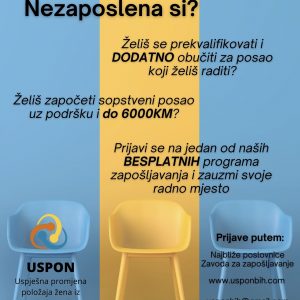 Центар за образовање одраслих: Започета реализација пројекта „Успон“ који за циљ има запошљавање жена на подручју Бање Луке Центар за образовање одраслих: Започета реализација пројекта „Успон“ који за циљ има запошљавање жена на подручју Бање Луке