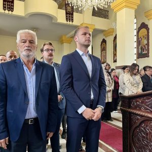 Градоначелник присуствовао молитви у Храму Светог Јована Богослова у насељу Лауш Градоначелник присуствовао молитви у Храму Светог Јована Богослова у насељу Лауш