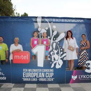 Бања Лука домаћин пете трке Евро купа у кајаку и кануу на дивљим водама, медаље побједницима уручила савјетница Савић-Бањац