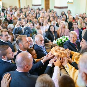 Градоначелник присуствовао молитви у Храму Светог Јована Богослова у насељу Лауш