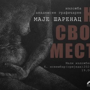 Сриједа у Банском двору: Отварање изложбе „На свом месту“ Маје Шаренац
