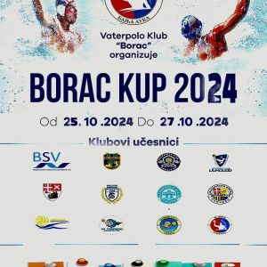 „Борац куп 2024“ на Градском олимпијском базену „Борац куп 2024“ на Градском олимпијском базену