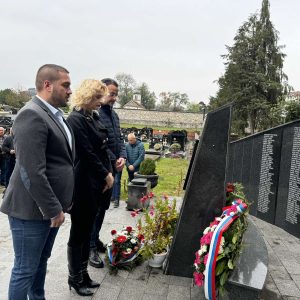 Представници Града на парастосу у Борику и Лаушу Представници Града на парастосу у Борику и Лаушу