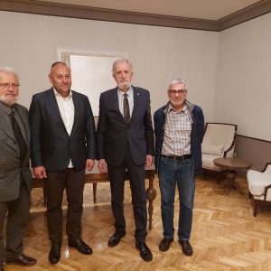 Kuću Milanovića posjetili predstavnici Matice srpske Kuću Milanovića posjetili predstavnici Matice srpske