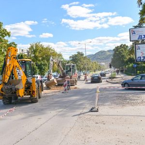 Изградња кружне раскрснице: Од сутра без семафора на споју Алеје Светог Саве и Булевара српске војске