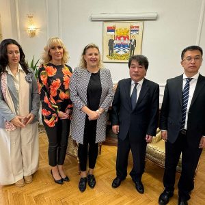 Успостављање сарадње: Савјетница Шукало угостила делегацију кинеског града Цангџоу