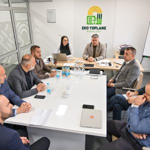 Radni obilazak: Delegacija Grada u posjeti preduzeću „Eko toplane“