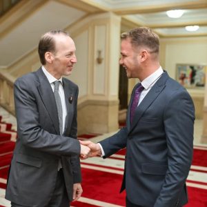Градоначелник Станивуковић разговарао са новим амбасадором Аустрије у БиХ Георгом Дивалдом