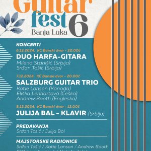 У Банском двору: Почиње шесто издање фестивала гитаре
