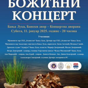 Божићни концерт у суботу, улаз слободан Божићни концерт у суботу, улаз слободан