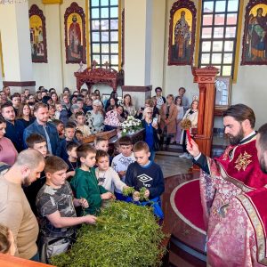 Градоначелник присуствовао обиљежавању Лазареве суботе у Храму Светог Јована Богослова на Лаушу